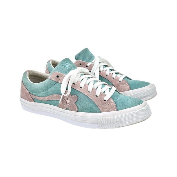 Golf Le Fleur x Converse One Star Ox “Plume” Pastel Blue Pink Low